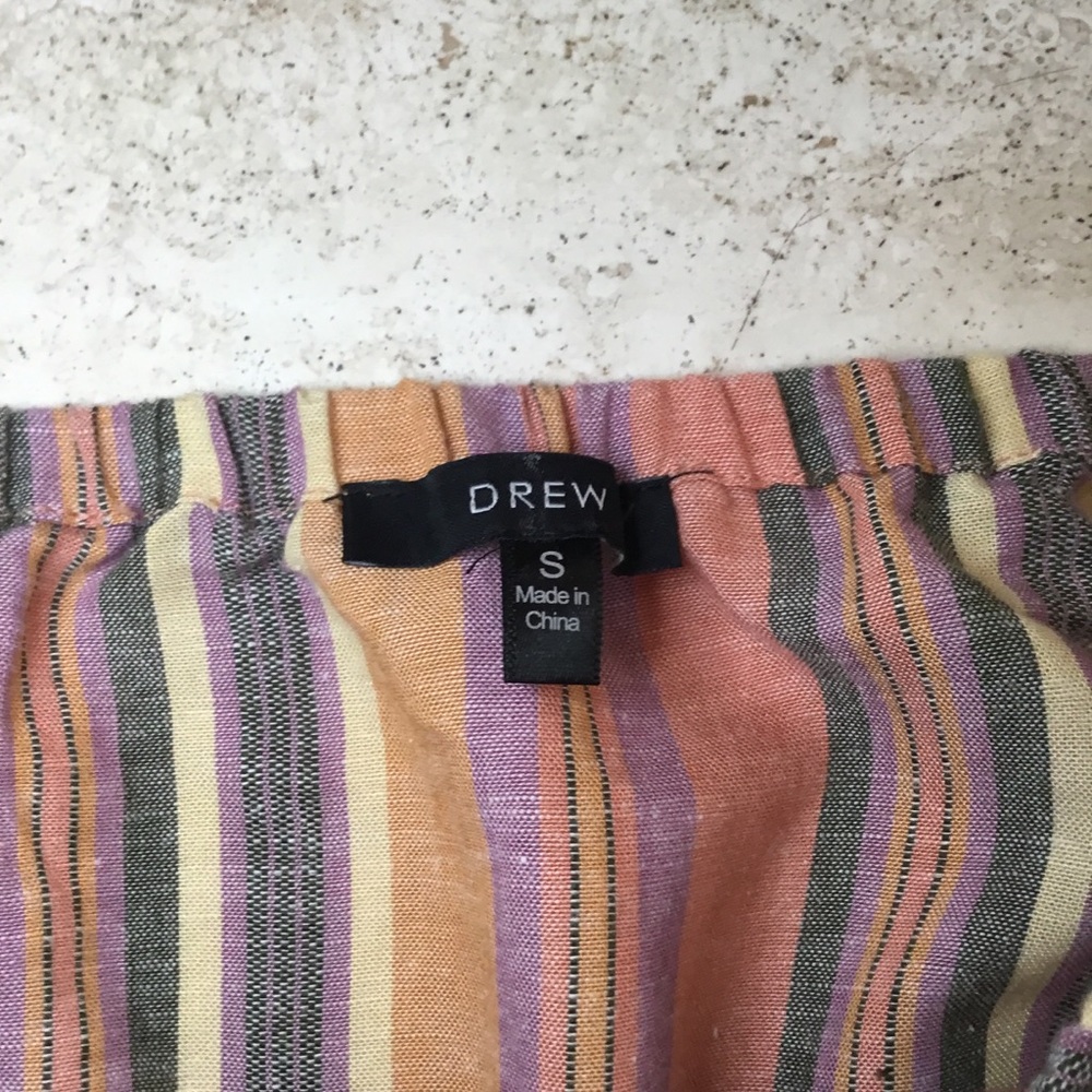 Drew Strapless Split-Leg Linen-Blend Jumpsuit - S… - image 6